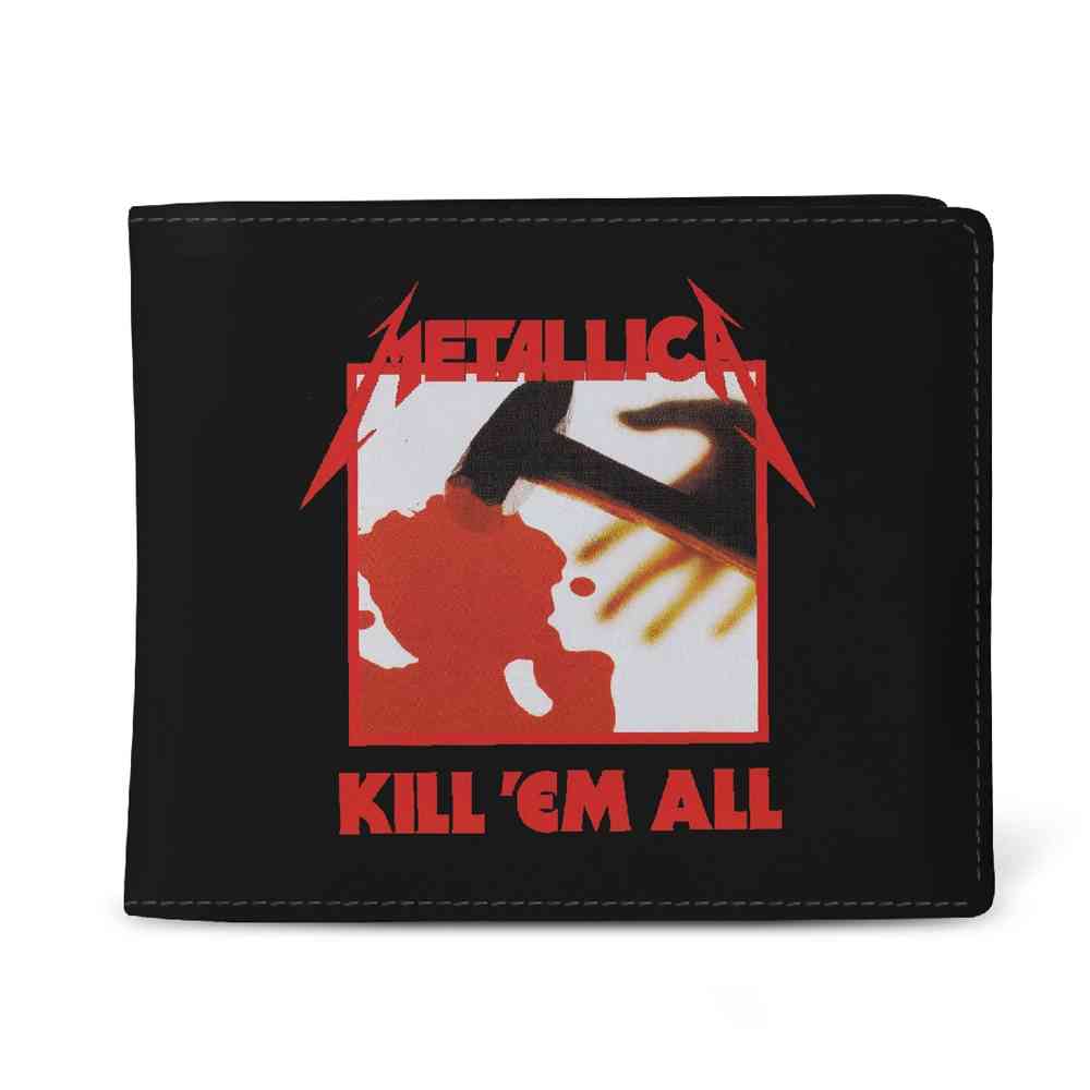 Rocksax Metallica - KILL EM ALL (WALLET) Wallet - Black